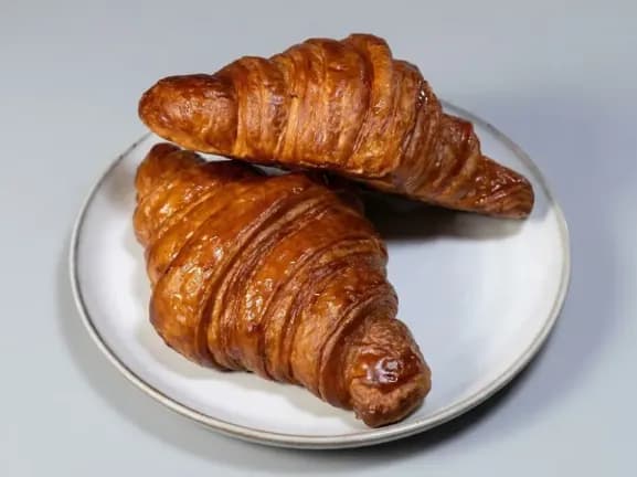 Croissant de mantequilla