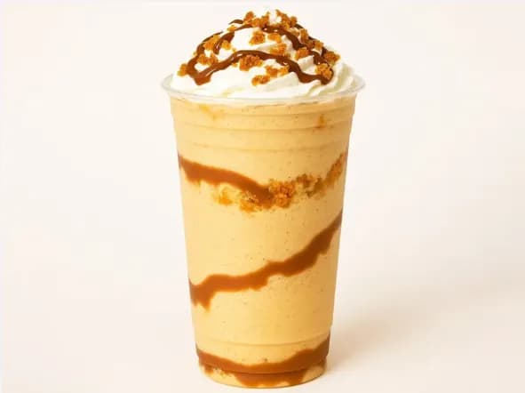 Dulce de leche relleno shake